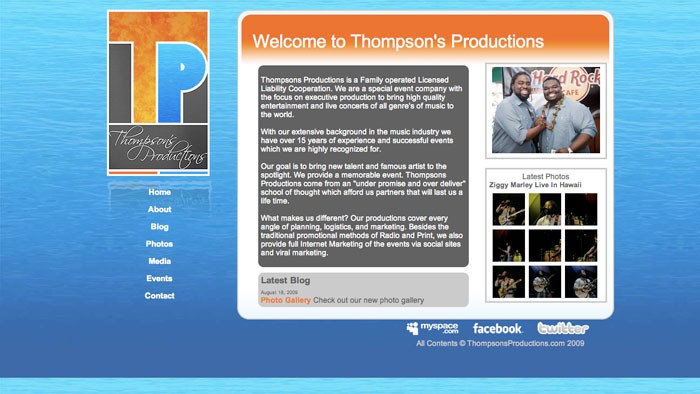 TriAgency website project