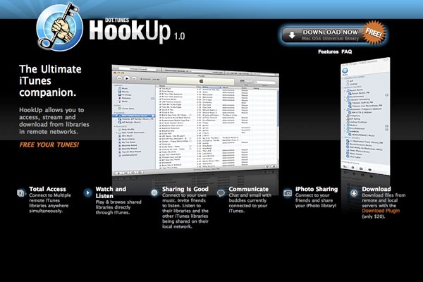 Dot Tunes website design by TriAgency