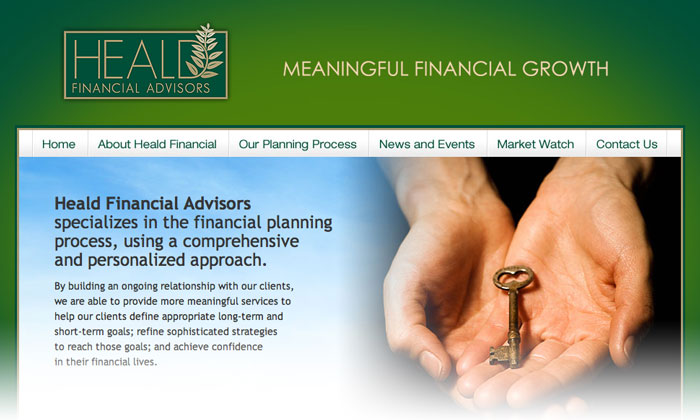 Heald website design by TriAgency